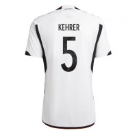 Camisa de Futebol Alemanha Thilo Kehrer #5 Equipamento Principal Mundo 2022 Manga Curta